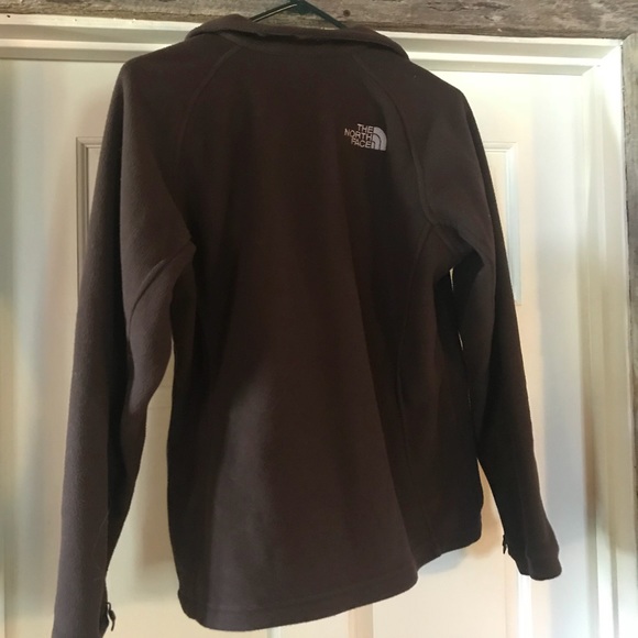 Brown The North Face Fleece Jacket - Picture 2 of 4